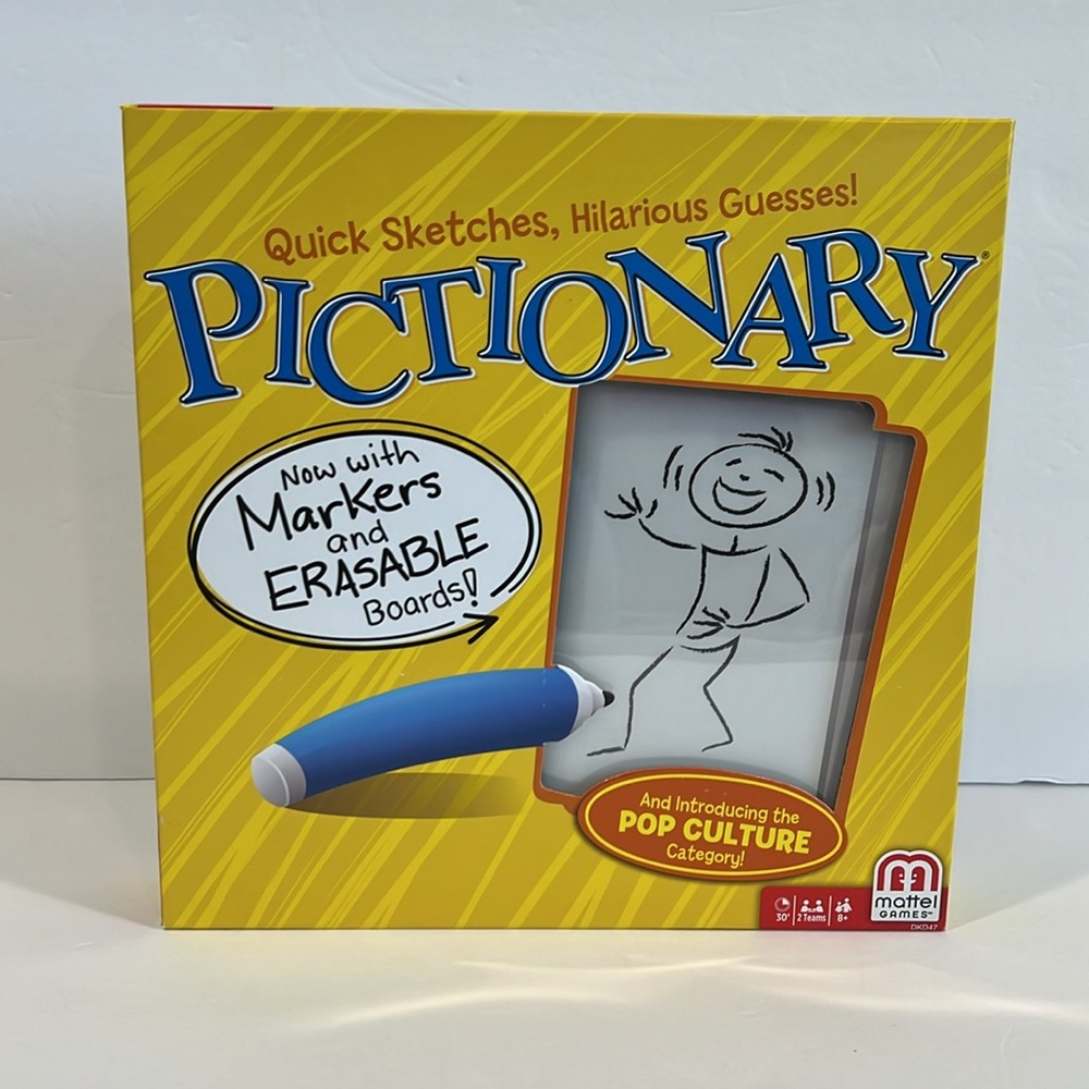 Pictionary Board Game - NEW In BOX - Picture 3 of 8
